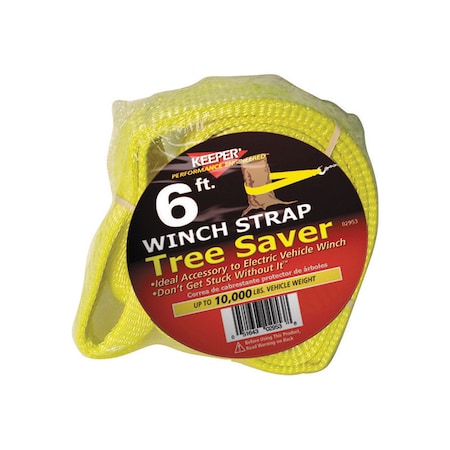 Keeper Keeper 6 ft. 30000 lb Electric Winch Strap 02953